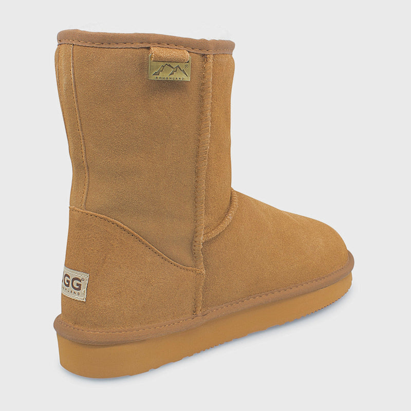 UGG Roughland® Water-Resistant Cow Suede/Wool Classic Short Boots (CANBERRA)