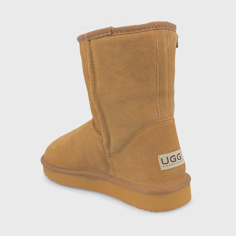 UGG Roughland® Water-Resistant Cow Suede/Wool Classic Short Boots (CANBERRA)