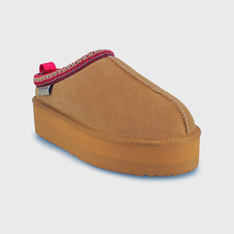 UGG Roughland® Tassie Moccasin: Cozy Comfort Meets Platform Style